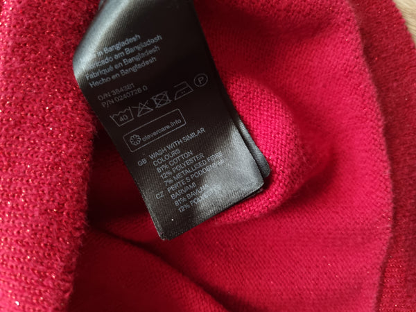 Елегантна червена блуза KappAhI/140 см/10г