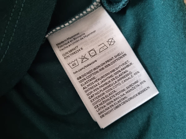 Коледна блуза с шампа H&M/86см/18м