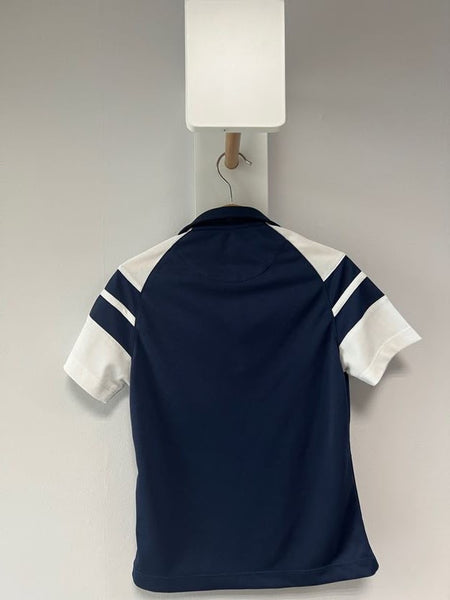 Спортна тъмно синя блуза с яка ACERBIS Woman/SL Polo/XS