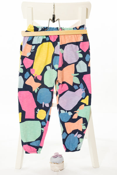 Памучен панталон тип шалвари в свежи цветове, NEXT/ 5-6 г., 116 см.