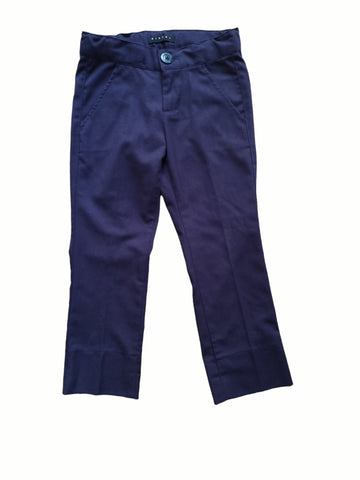 Официален прав панталон с ръб в тъмно син цвят  SISLEY/4-5 г