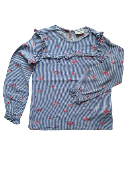Раирана блуза на пъстри цветя LC WAIKIKI/8-9 г/128-134см