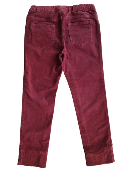 Керемидено червени джинси H&M/8-9г