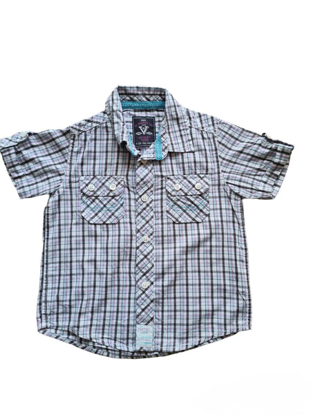 Лятна карирана пъстра риза LC Waikiki/2-3г/92-98см