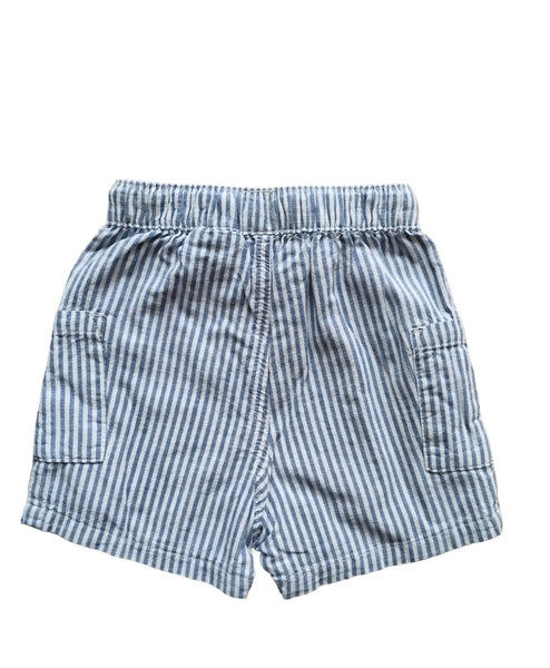 Къси летни раирани панталонки H&M/80см/12м
