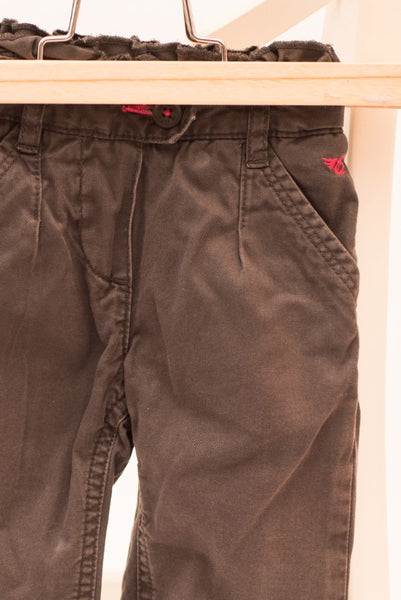Подплатен панталон в кафяв цвят Esprit / 9м.