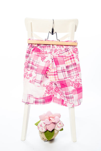Къс панталон стил пачуърк в свеж розов цвят, OLD NAVY / 10г.
