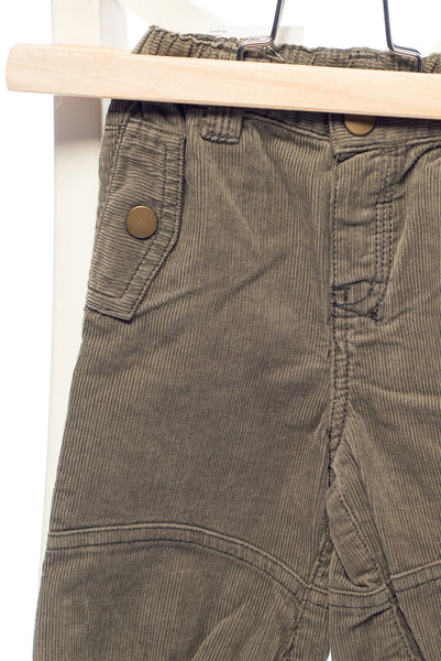 Джинсов панталон в цвят каки Cherokee (С ЕТИКЕТ) / 3-6м.