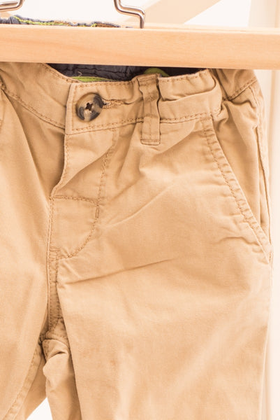 Панталон в светъл бежов цвят L.O.G.G. / 6-9м.