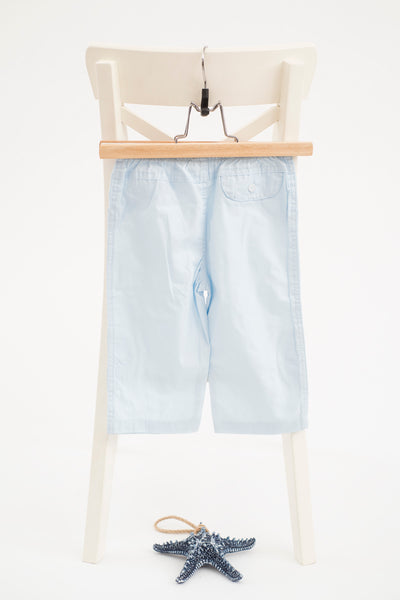 Летен лек панталон в синьо Zip Zap / 6-12м.