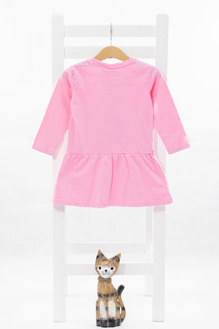 Розова рокля с Мини Маус Disney/18-24м