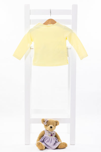 Жълта блуза с животни Luminoso /9м