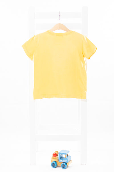 Бледожълта тениска със сафари мотив Young Collection /4г
