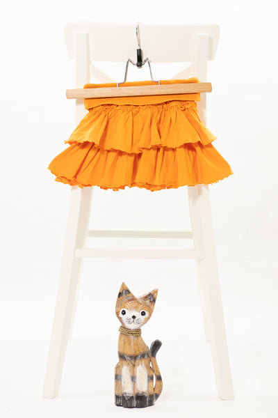 Оранжева пола на волани H&M /18-24м