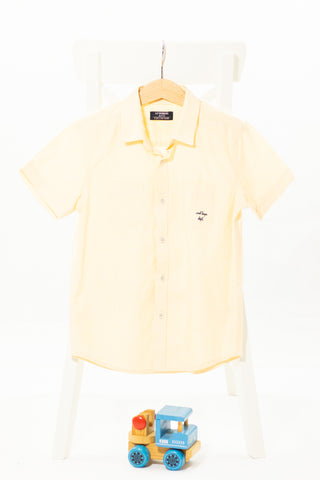 Риза в цвят пъпеш  LC Waikiki / 5-6г