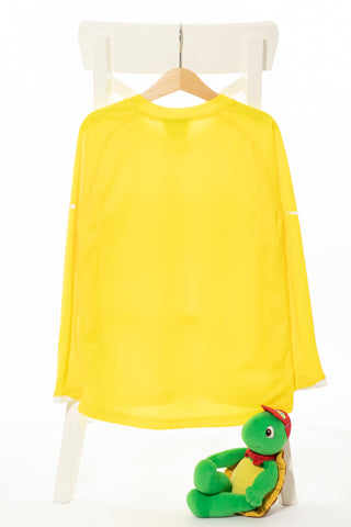 Спортна блуза в слънчево жълто, DIADORA Junior/ 5-6г., 118см.