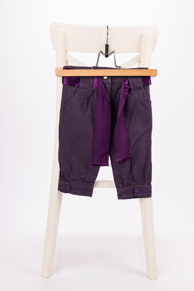 Спортно-елегантен панталон в тъмно виолетов цвят Emonite / 2г.